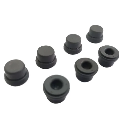 3-9ML Blood Collection  Sample Tube Vacutainer Stopper Butyl Rubber Cap PE Plastic Combined With Rubber Stopper