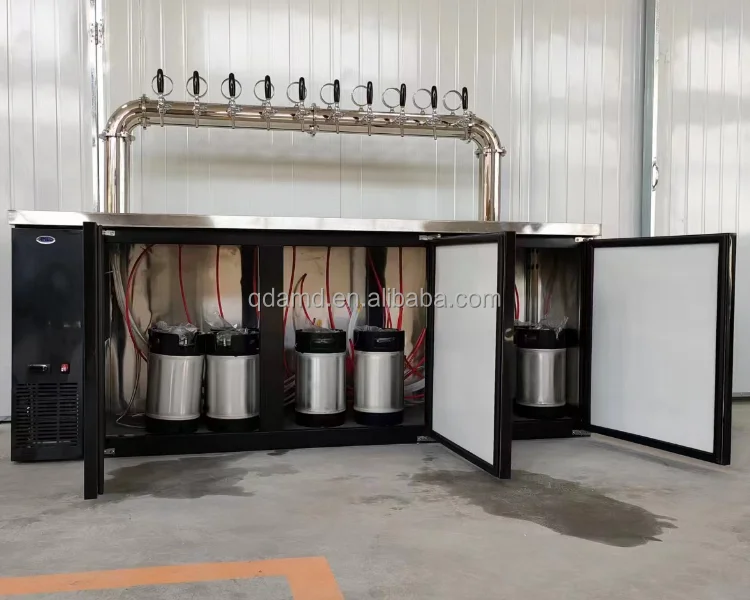 Direct draw beer kegerator refrigerator brewing equipment for restaurant/bar/pub