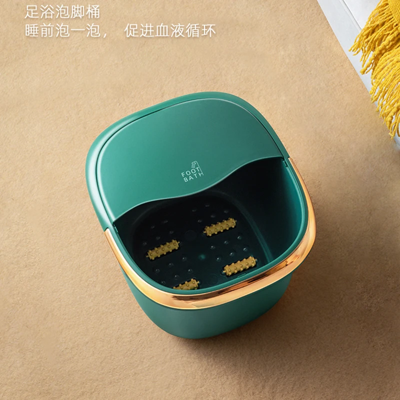 Custom Multi-functional  Pedicure Bucket Detox Machine Foot Bath Spa With Heat And Massage foot washing bucket foot basin
