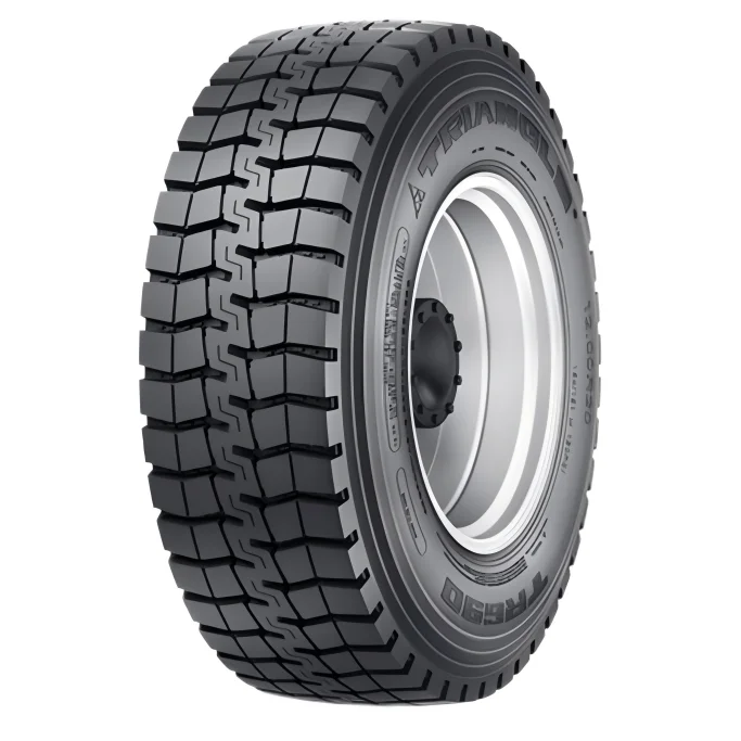 Stock 10.00R20 11.00R20 Triangle TBR TR690-JS Radial Truck Tires Truck Tyres Drive Position Back tire  10.00R20 11.00R20