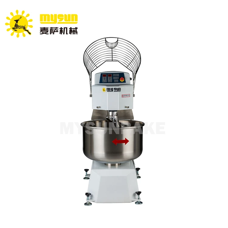 
italy standard 15 25 50 100 kg spiral dough food mixers manufacture from China 