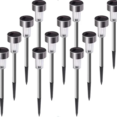
Hot Selling Outdoor Solar Garden Lights Stainless Steel Waterproof 