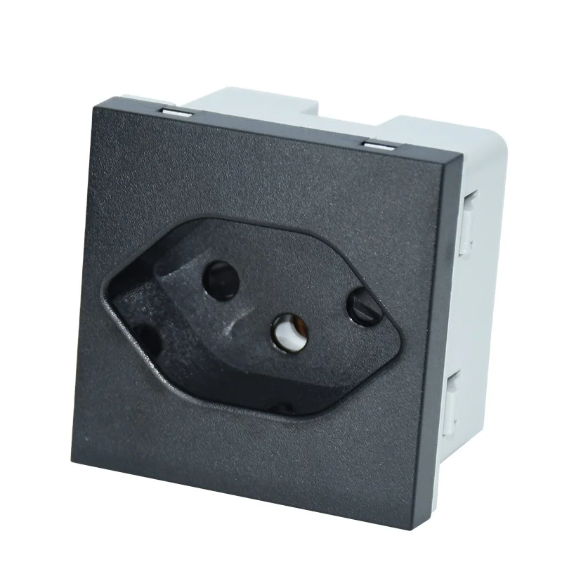 Hot sales grounded 3 pin plug type J Switzerland and Liechtenstein socket outlet XJY-QB-67 10A Swiss power outlet Matte