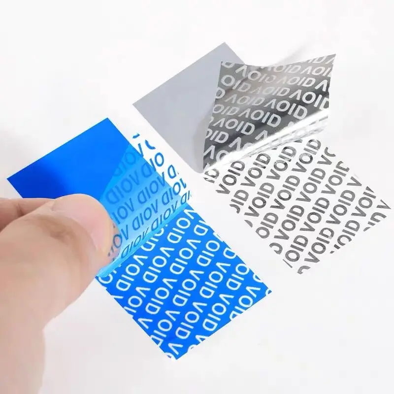 Hot Sale Anti Hologram QR Code Sticker Security Hologram Label Security Tamper VOID Labels Sticker