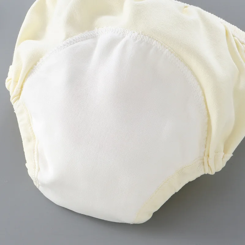 Oem/Odm Wholesale Cotton Muslin Baby reusable Diapers Pants High Absorbency reusable  Baby Training Pants
