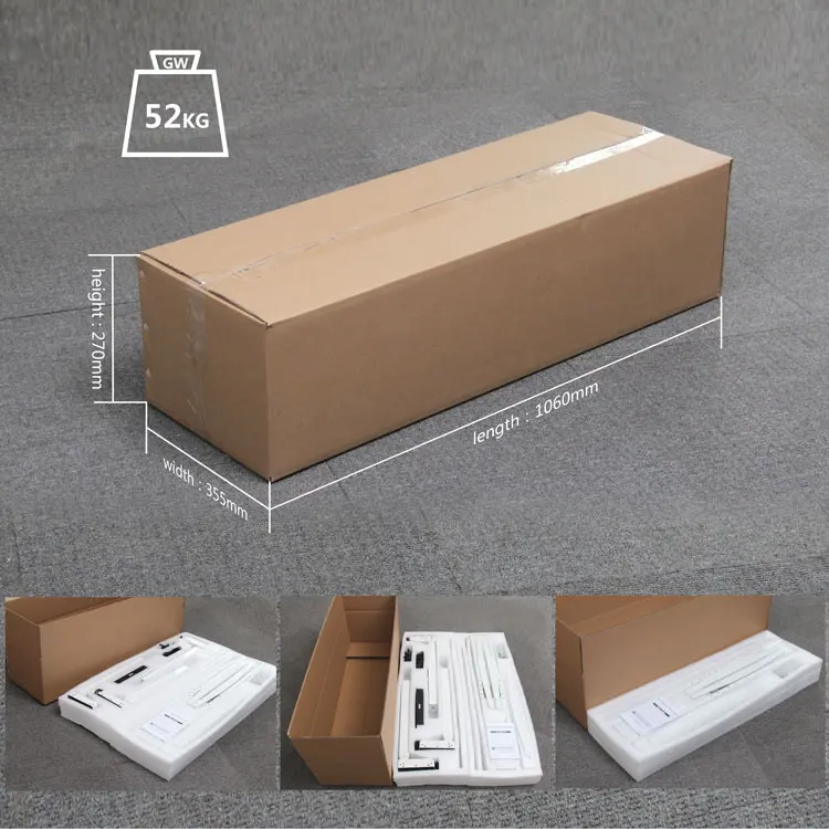 
3 Legs L Shape Ergonomic Executive Height Adjustable Standing Desk 