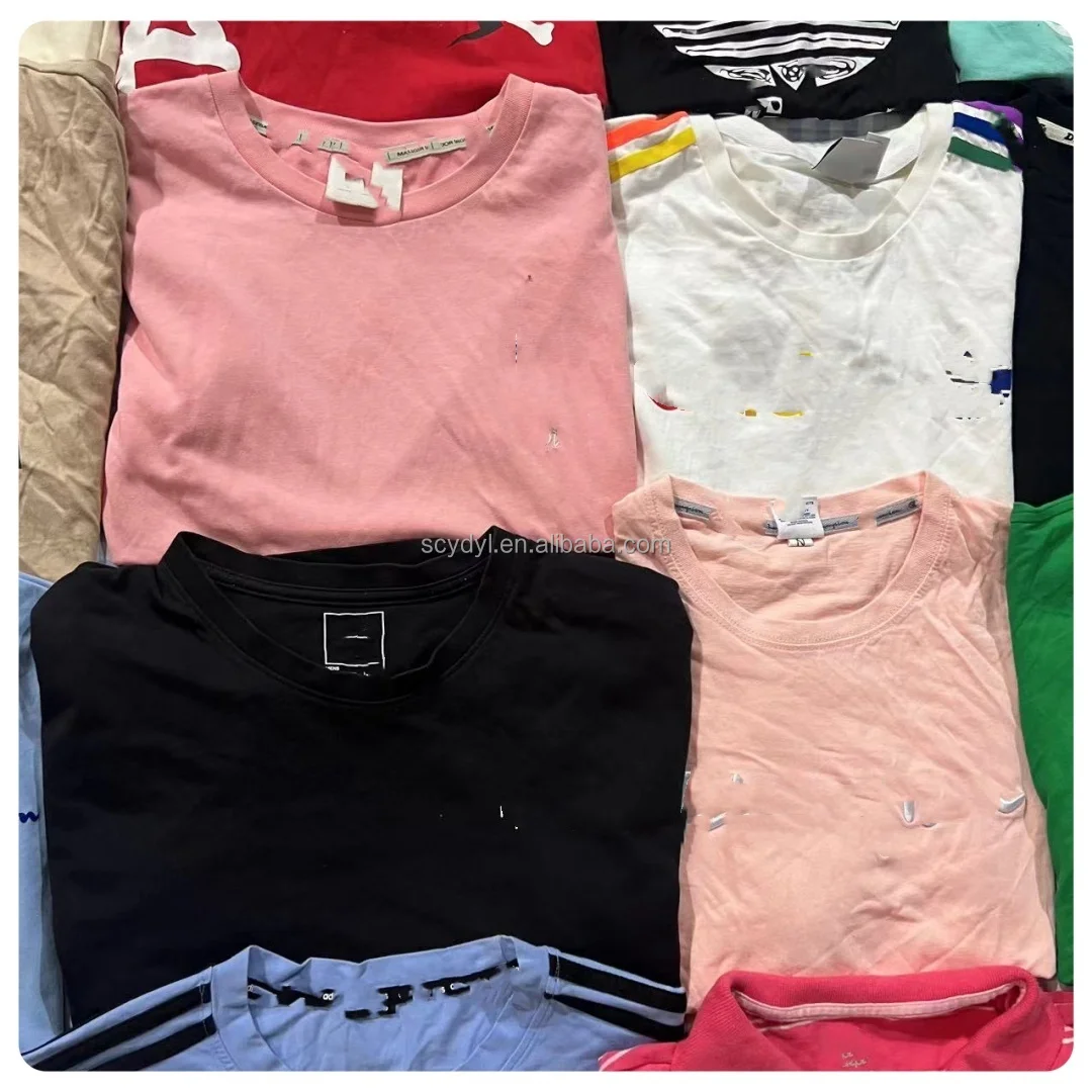 cotton mixed C02 Used brand clothes in bulk Cheap wholesale luxury second hand clothing coat and t-shirt
