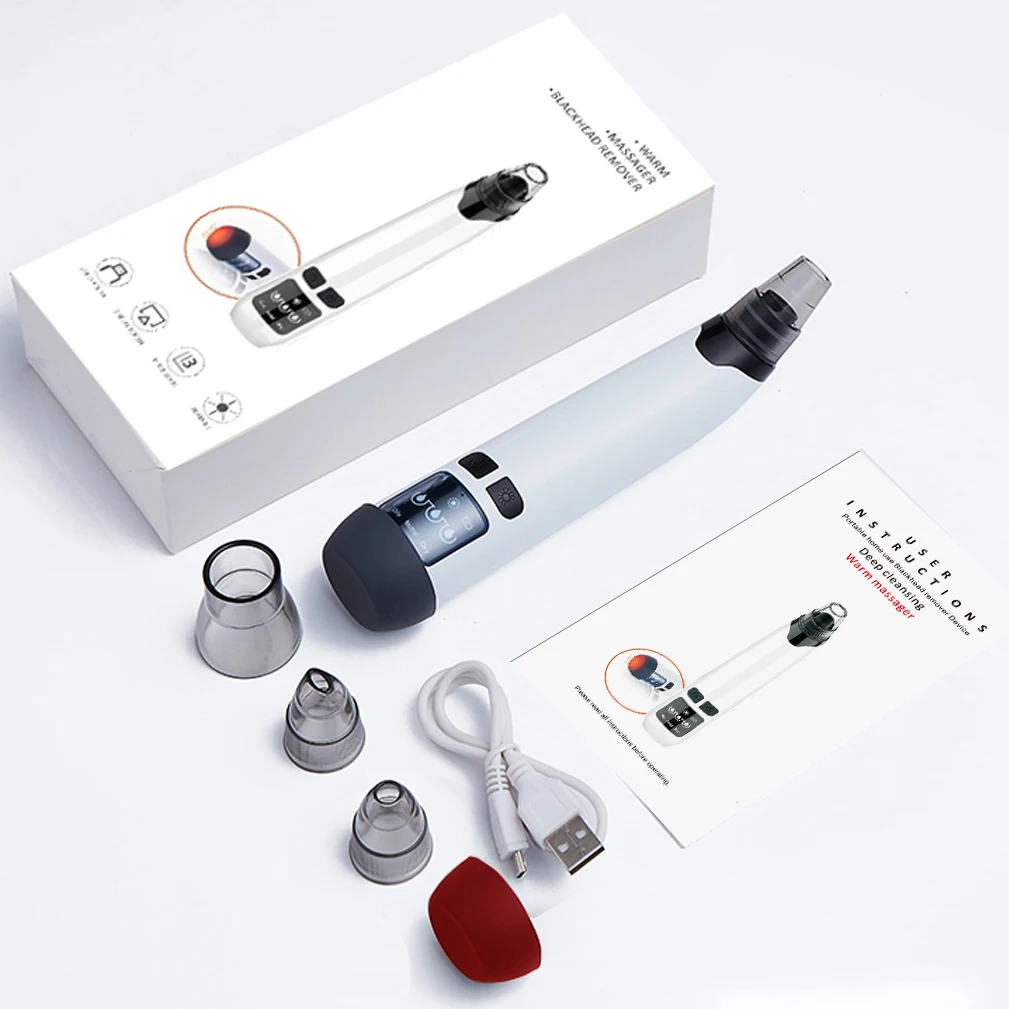 Skin health care vacuum blackhead remover tool