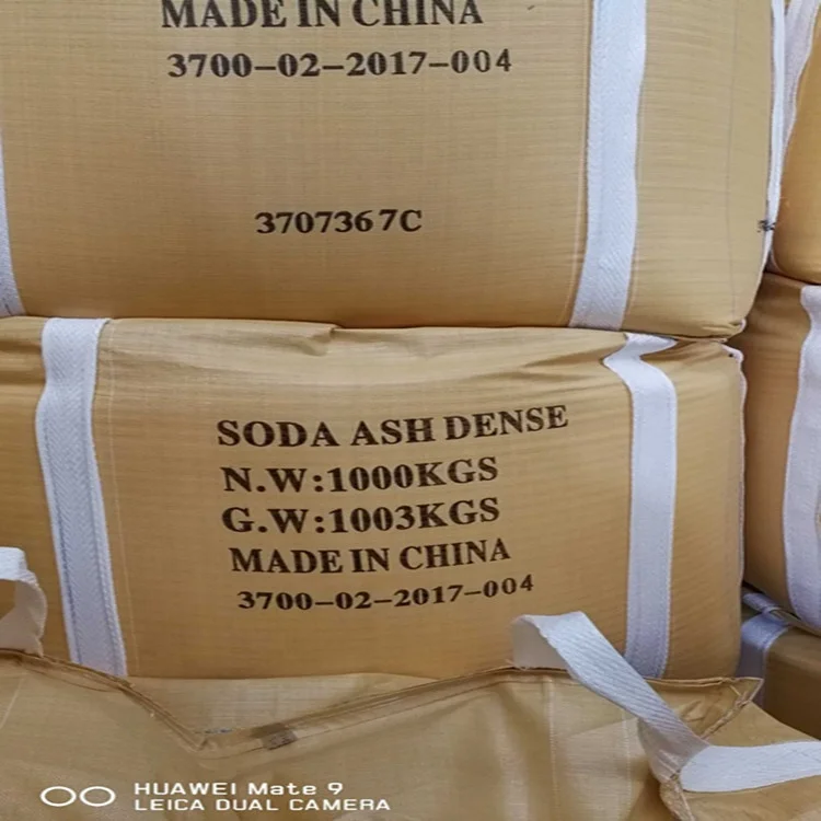 White Powder Crystal Sodium Carbonate Light Factory Price 99.2% in China Light Soda Ash Na2co3 Industrial Grade Soda 2836200000