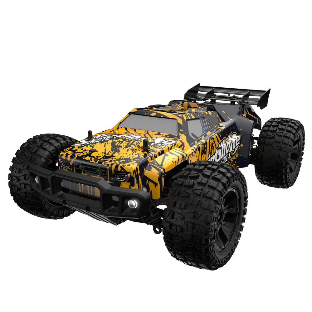 2023 New 1/10 waterproof brushless motor monster truck independent damping rc high speed car 100 km/h