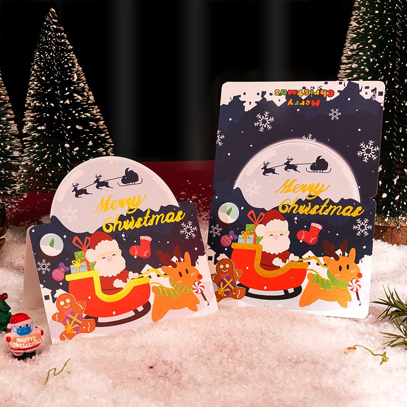 Customized  Design Printing Creative Handmade 3D Halloween Greeting Card Blessing Gift Card