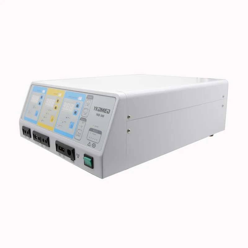 Multi-function Electrocautery Surgical Equipment 300W Monopolar Bipolar Electrosurgical Generator Unit