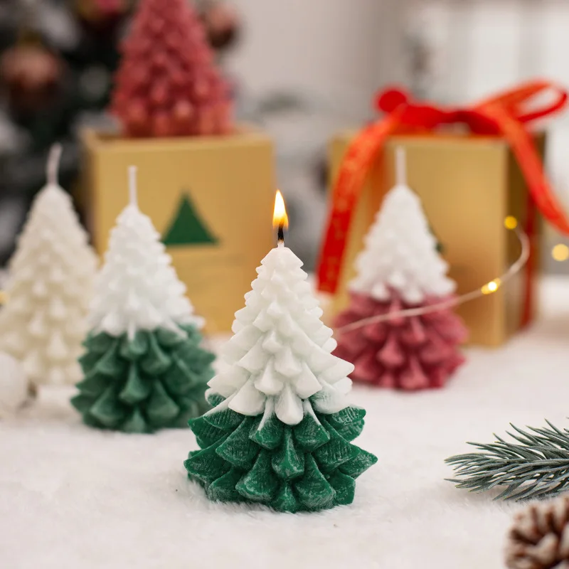 Holiday Home Creative Wholesale Christmas Tree Scented Birthday Candles