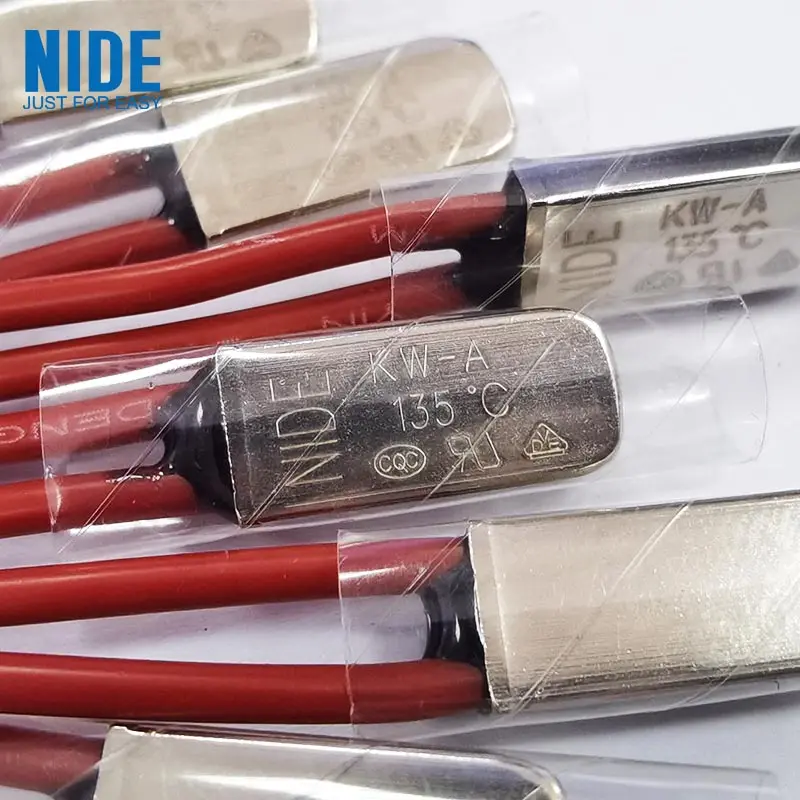 Air conditioner motor thermal protector KW thermal protector 135 degree