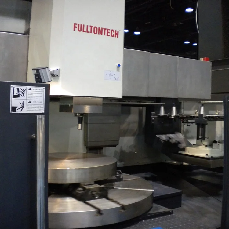 FULLTONTECH CK5126 CNC Single Column Vertical Turret Lathe Heavy Cutting cast iron metal cutting machine