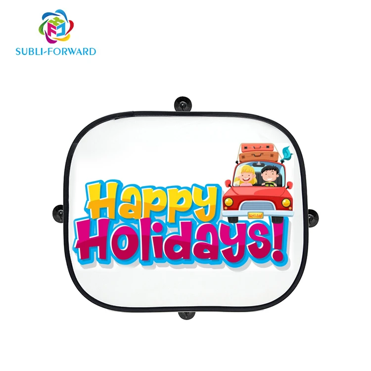 Отражатель от солнца/тепла, подходит для большинства автомобилей, забавная печать от производителя, сублимационные заготовки для окон, Солнцезащитный съемный козырек