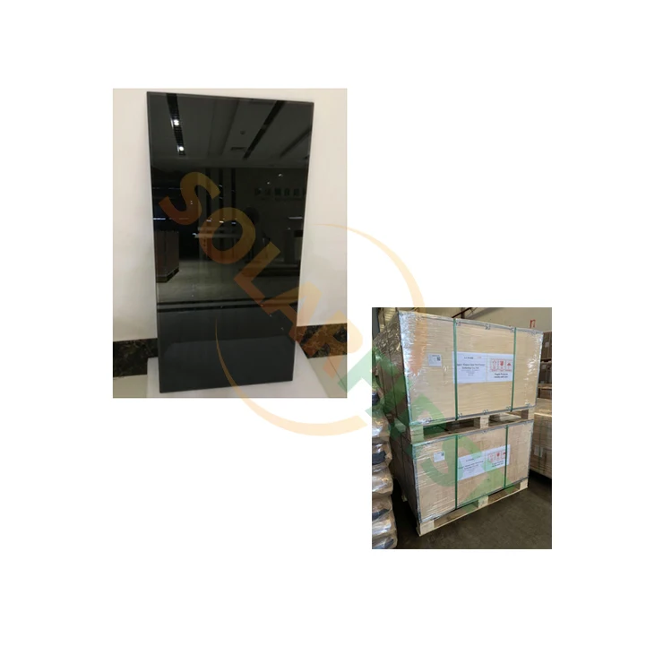 Custom Color Bipv Curtain 10% 20% 40% 80% Transparent CDTE Thin Film Solar Panel