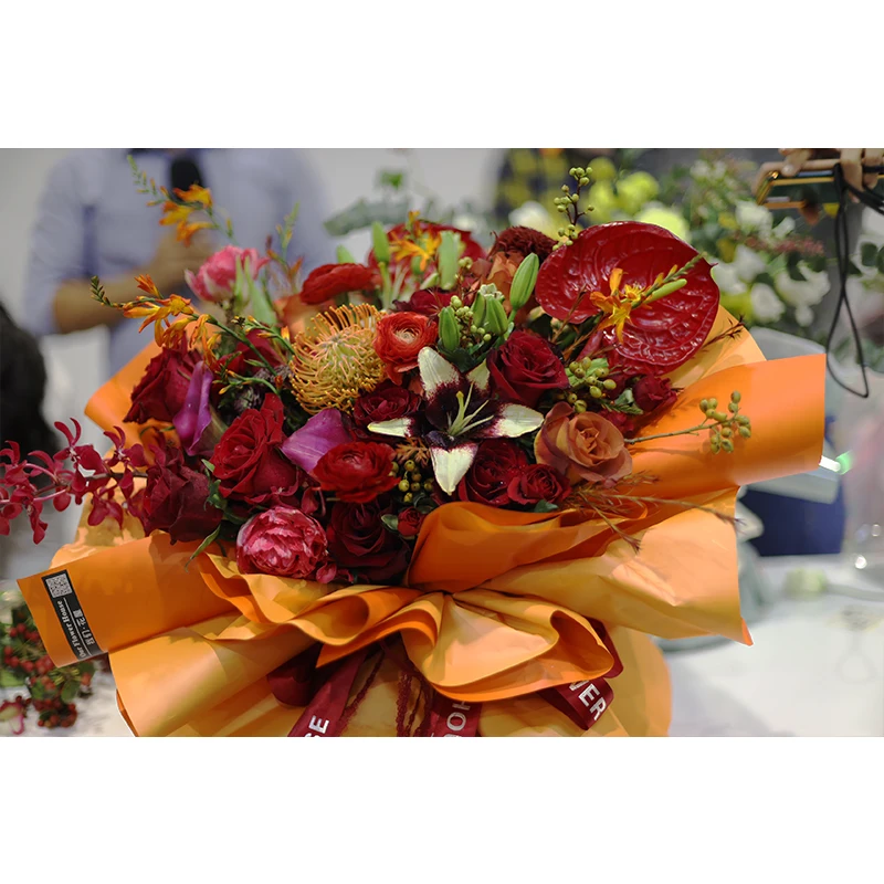 Hot Selling Papal De Regale Flores Wrapping Plastic Paper Best Quality With Competitive Price