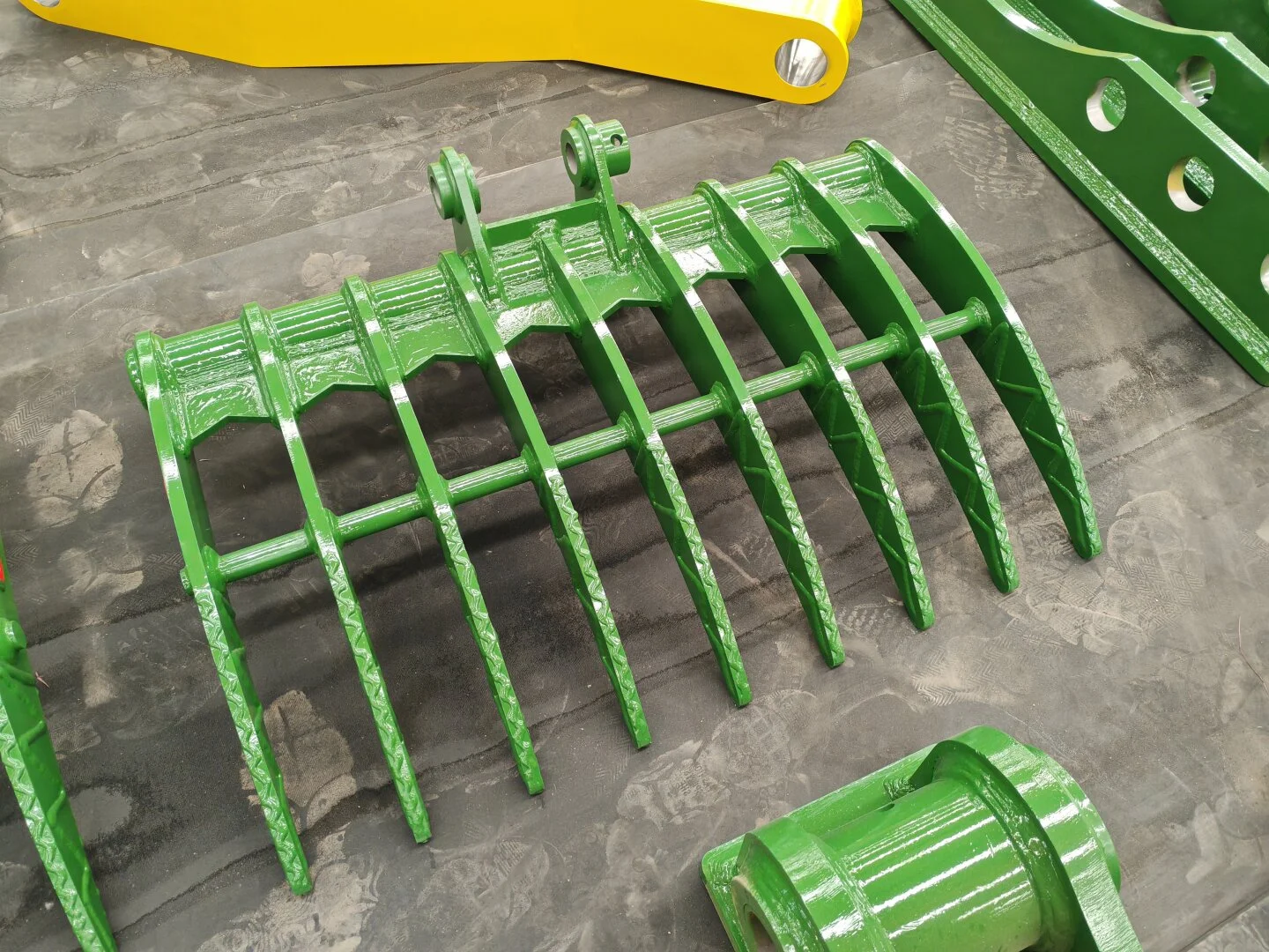 Land cleaning root rake for 5 ton excavator forestry rakes wide 1500mm