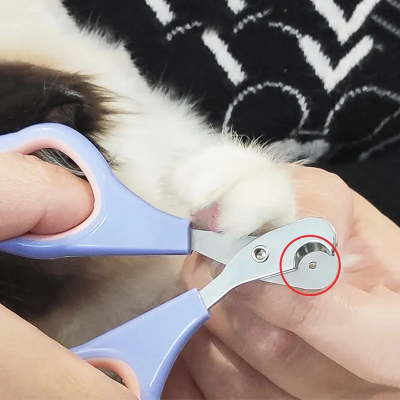 High quality pet grooming product Light Beige cat nail trimmer small dog nail clipper pet cat nail clipper