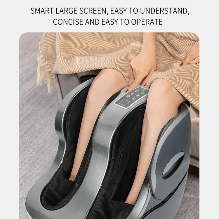 Electric Shiatsu Foot Leg Heating Vibration Quality Health Body Lost Weight Foot Massager