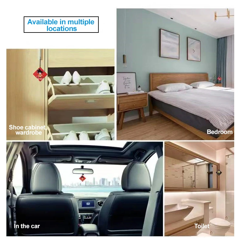 New cartoon animal style car interior decoration perfume film automotive air freshener