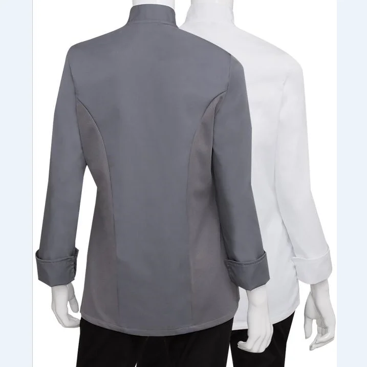 High Quality Custom Color Unisex Hotel Chef Jacket Restaurant Uniforms Men Classic Waiter Hotel Coats Chefs Jacket