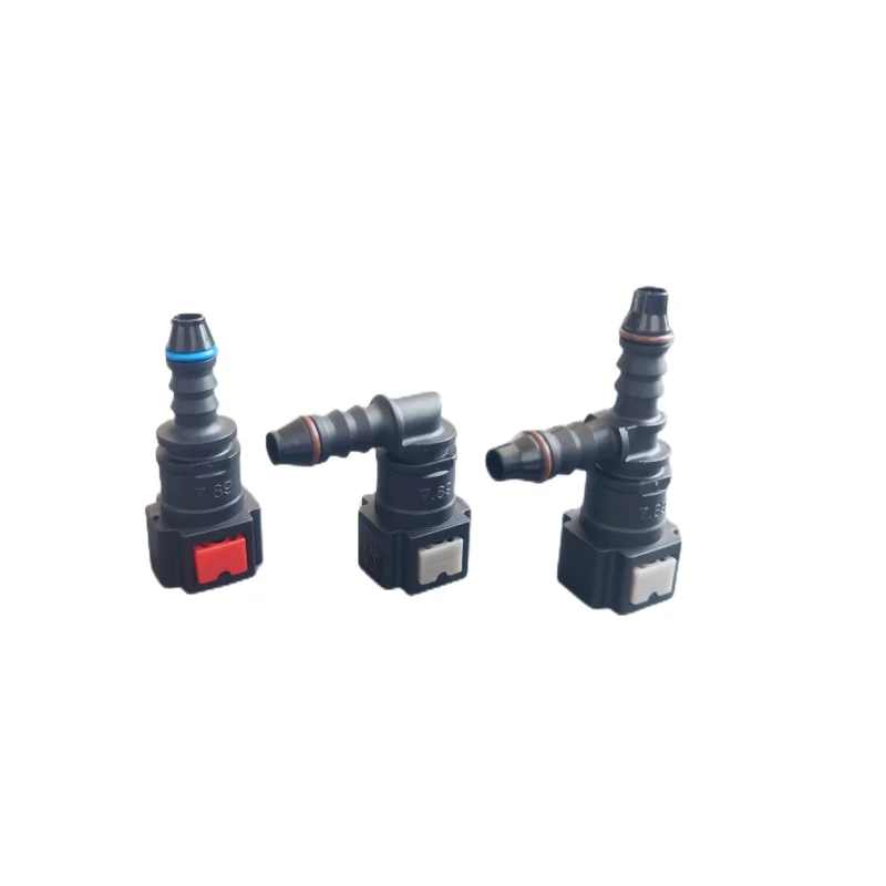 Motorcycle Quick Connector T Type Car Quick Coupling Fuel ID6 Female 7.89 90 Degree Fuel Line T Model Quick Connector