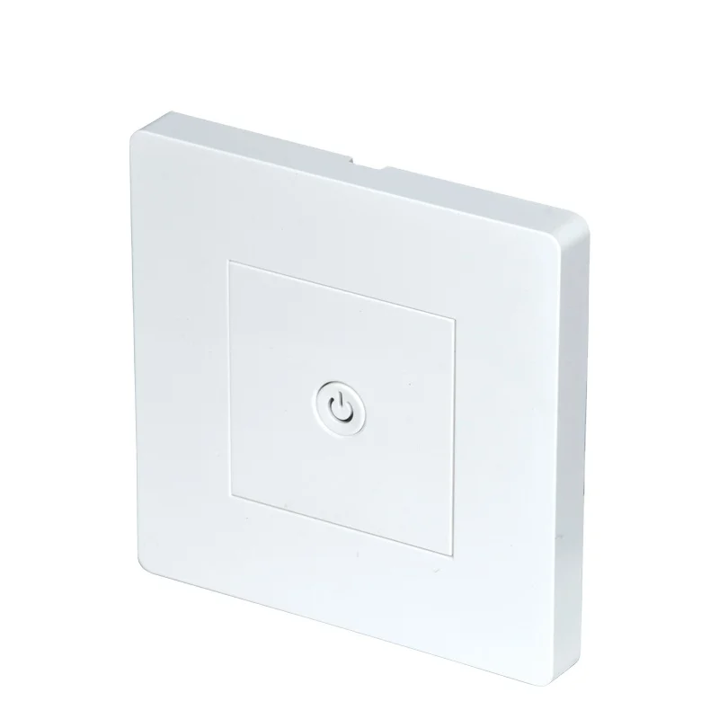 Flat type faceplate 86x86mm with WI-FI smart switch module XJY-ZN-30-101 Flush wall mounted power control wireless switch