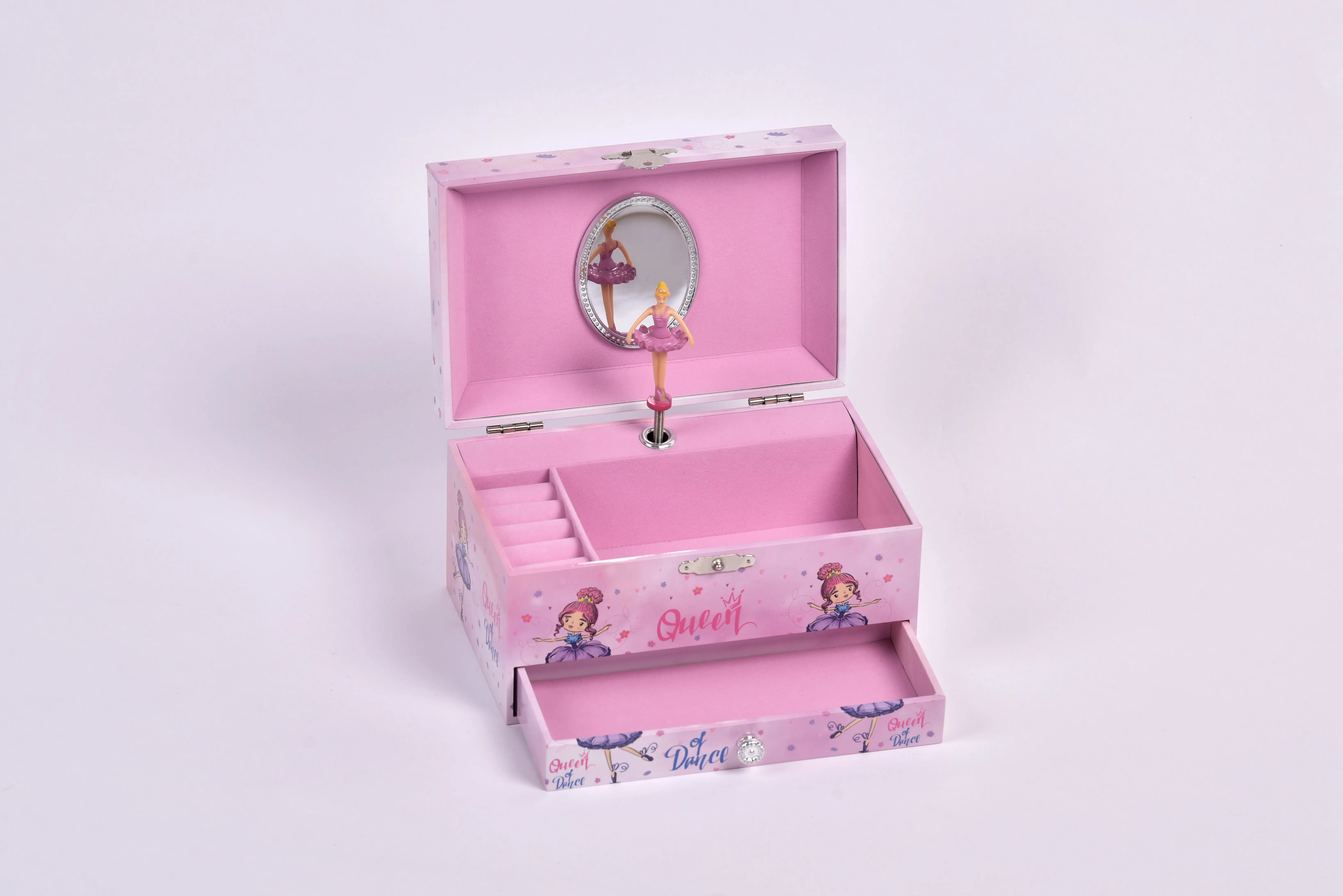 Ever Bright Jewelry Music Boxes Dancing Girl Music Box Ballerina Musical Boxes for Baby Girls