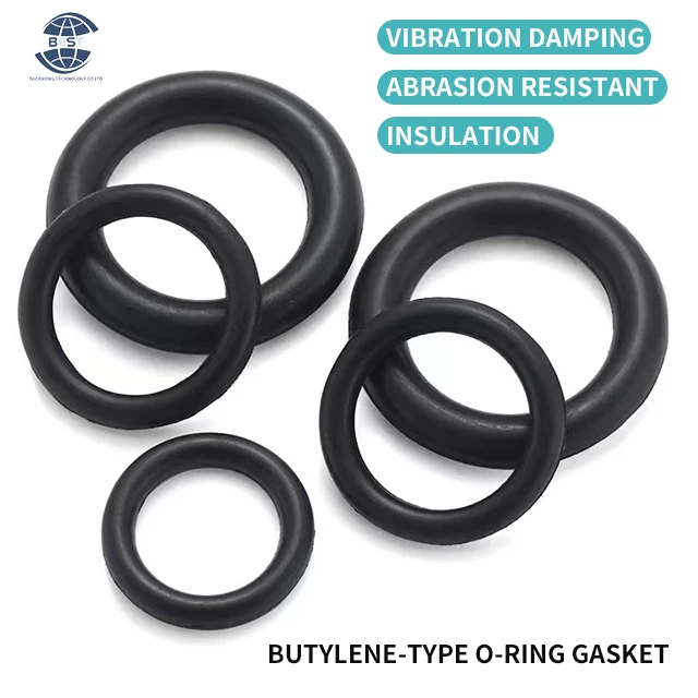 China Manufacturer O-Ring NBR 70 80 90 Shore Low Temperature Nitrile O-Ring Seal Nitrile O-Ring NBR Black Rubber O-Ring NBR