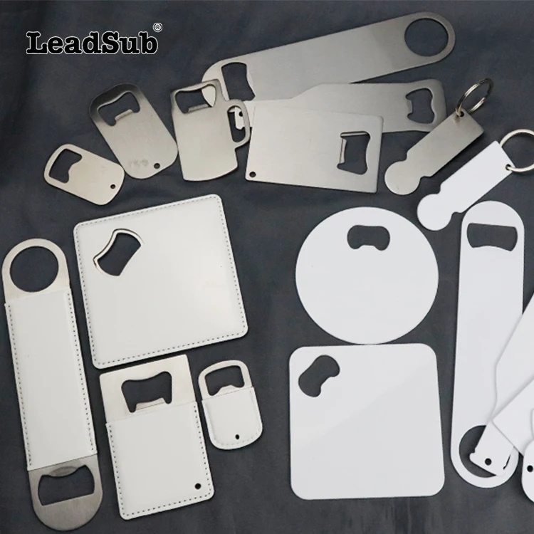 По индивидуальному заказу чугунная фотобруч металлическая сублимационная открывалка для пивных бутылок с лезвием из нержавеющей стали термопресса