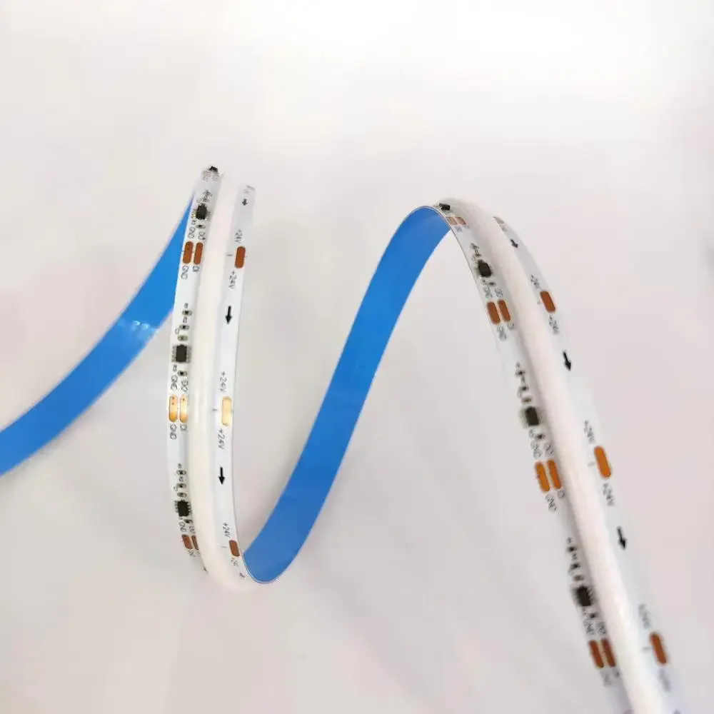 High Brightness cob 24 Volts 576 720 leds COB RGB IC Addressable magic pixel 720led RGBIC fcob streifen led strip lights
