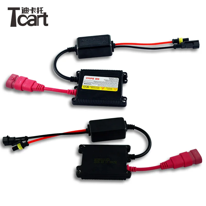 Tcart auto lighting system 3019 HID Ballast 35w DC12V fast start for H1 H4 H11 Hid lamp long life car 12v slim ballast hid xenon