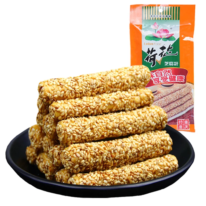 
China sesame seeds energy bar supplier health product 100g/bag sesame seeds bar 