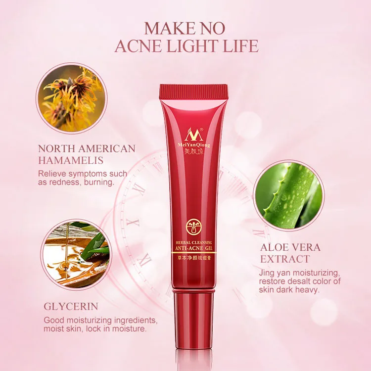 Hot Selling More Effective Aloe Acne Cream Acne Removal  Cream