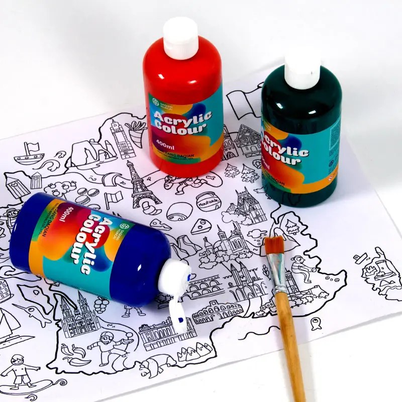 High Quality Competitive Price Drawing Acrylic Paint Set for Kids Case Quantity Novelty Painting