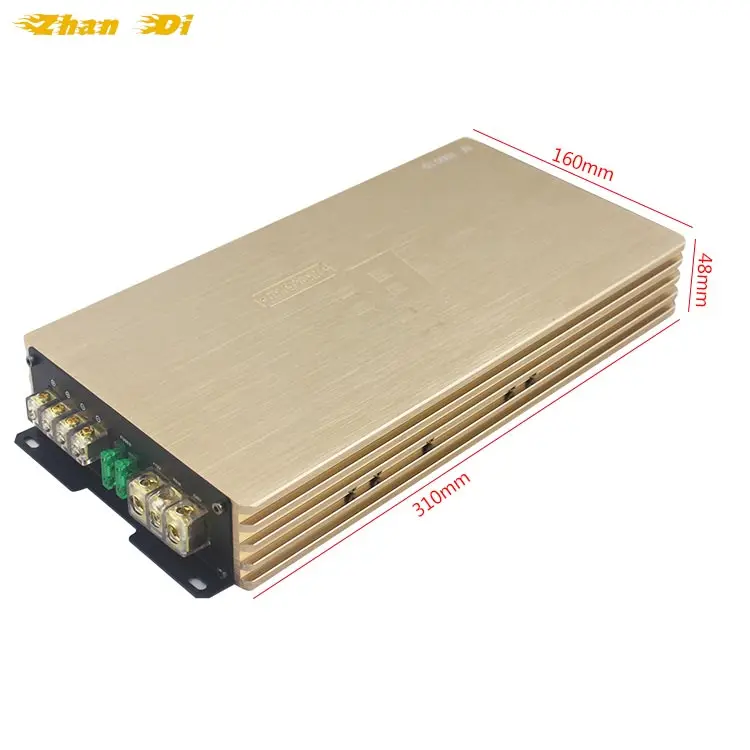 Manufactory Wholesale 12v car audio 1ohm 1000w class d power amplifier