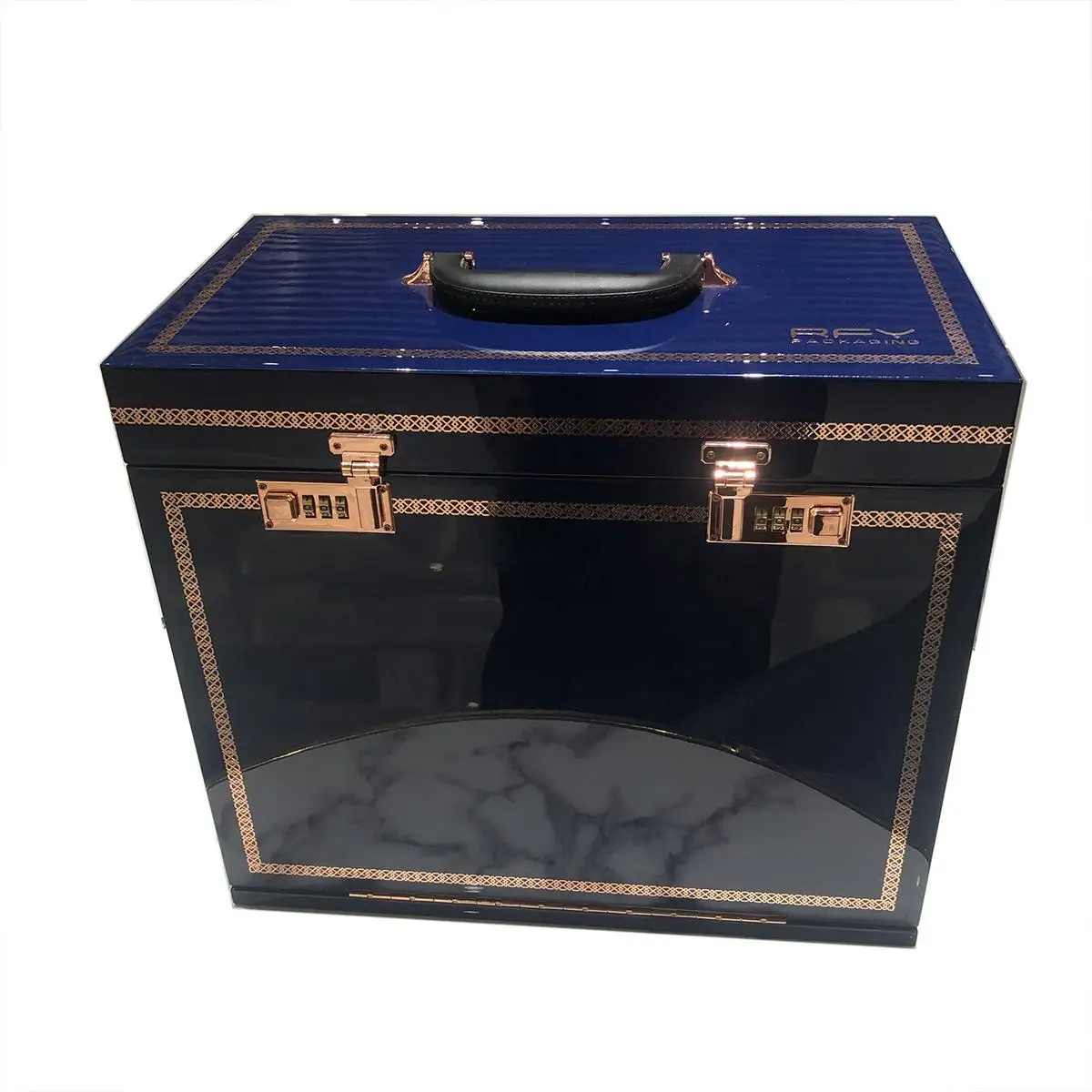 China luxury wooden perfume packaging gift box