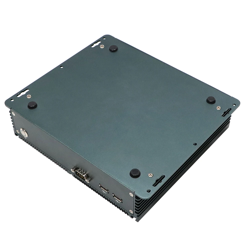 Iwill Fanless RS232 RS485 Com N100 Processor Industrial Desktop Computer PC for Rail traffic