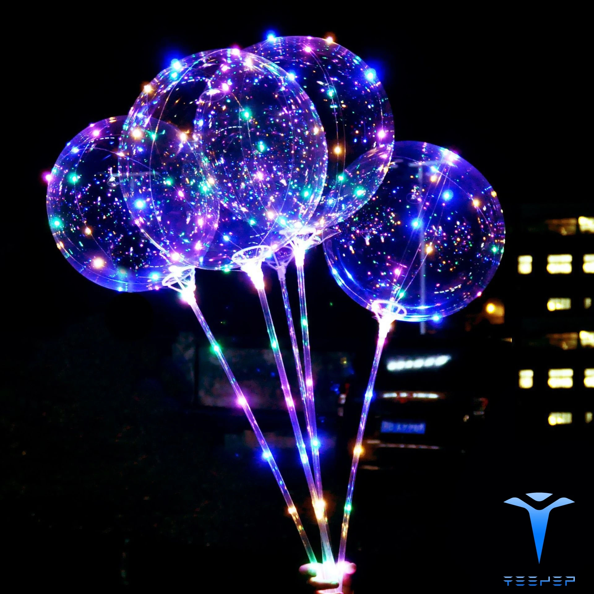 San valentane gift bobo balloons trade preserved rose flower bobo balloon