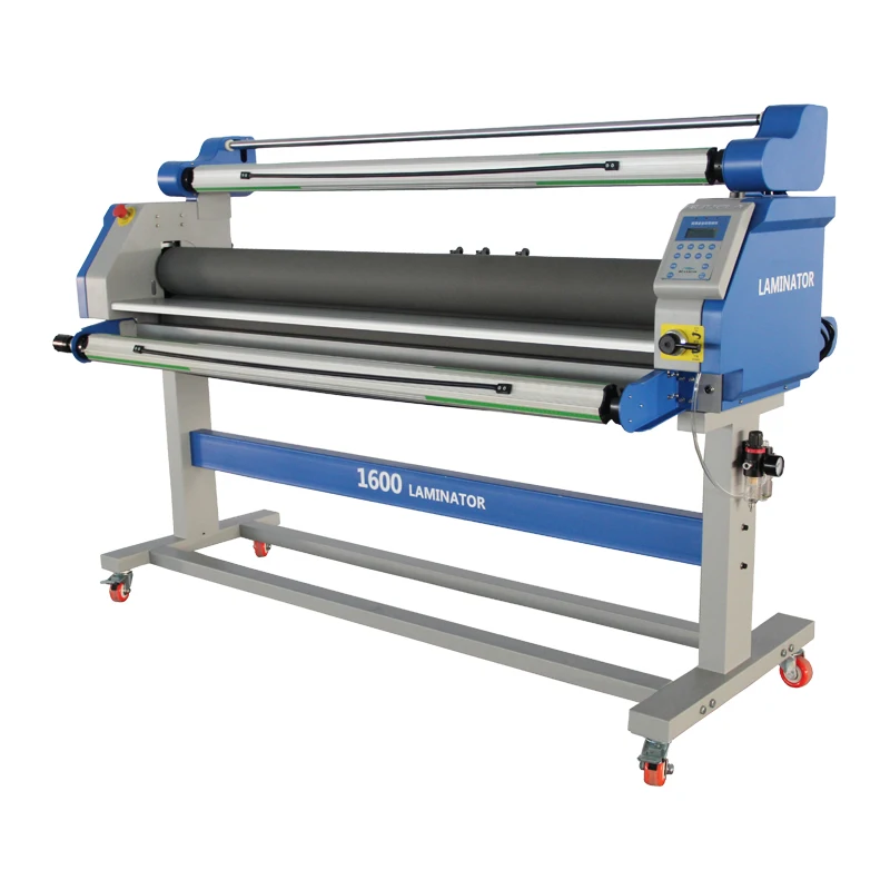 China factory directly supply cheap fast 1600mm width large format auto laminator with free air pump