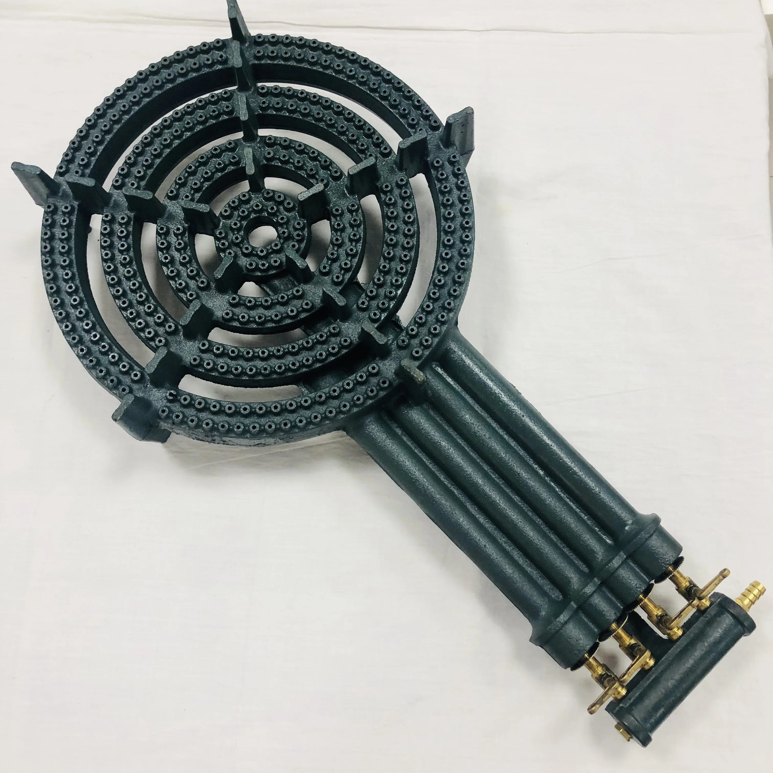 
C50(RD-GS099) 10.25g/10.70kg Strong Flame 4 Ring Cast Iron Gas Burner 