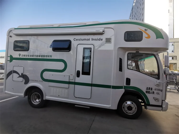 Hot Sell Container House Motorhome Recreational Truck Luxury Mobile Touring Car