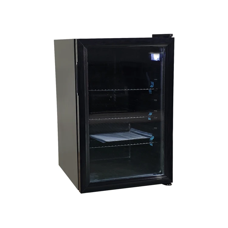 Meisda SC68 68L counter top display mini fridge glass door beverage commercial refrigerator