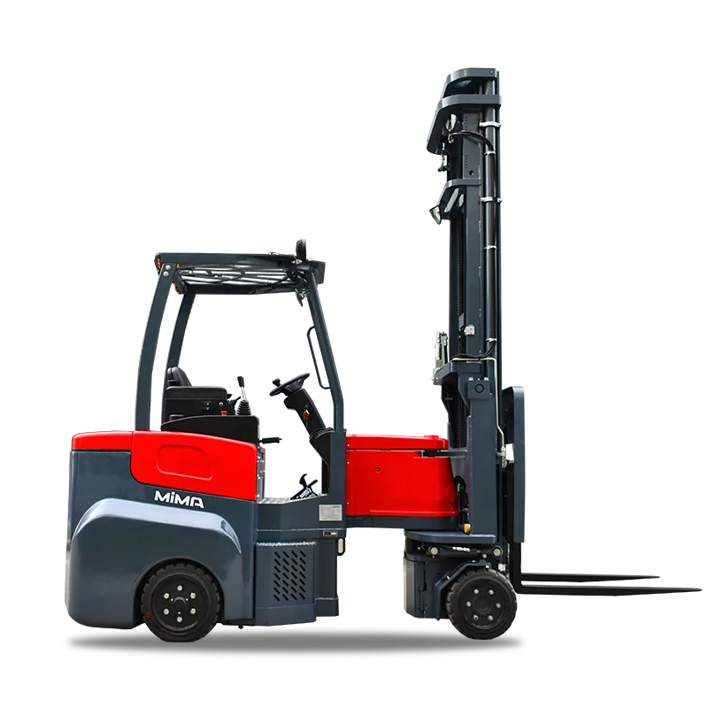 China very narrow forklift MIMA 2000kg electric VNA articulated forklift From China supplier