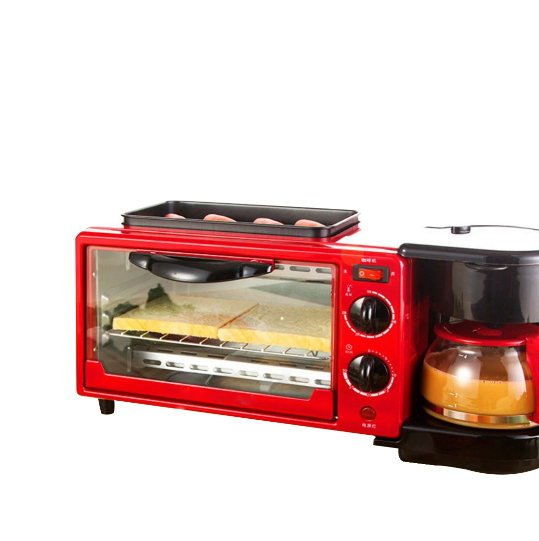  Electric 3 in 1 household breakfast machine maker with toast