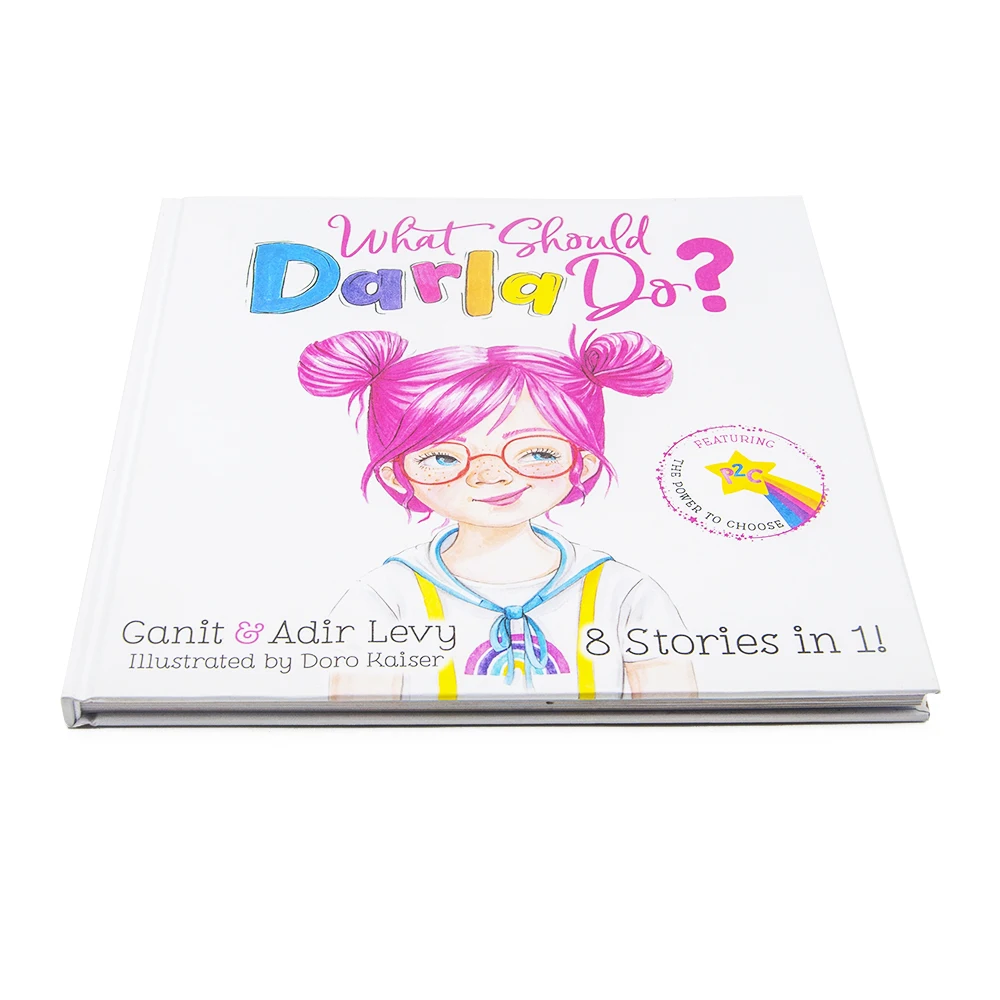 Custom Printing Kids Record Hardcover Baby Album Memory Book