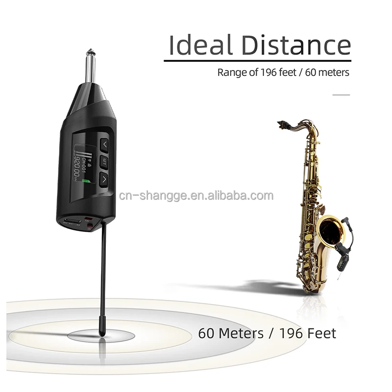  Эхо-функция tr15 Вокальный Инструмент саксофон беспроводной микрофон для повышения производительности