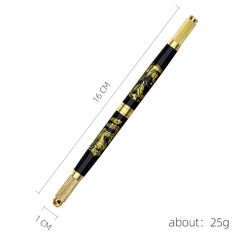 BerLin Dragon And Phoenix Aluminium Microblading Pen Manual Tattoo Pen